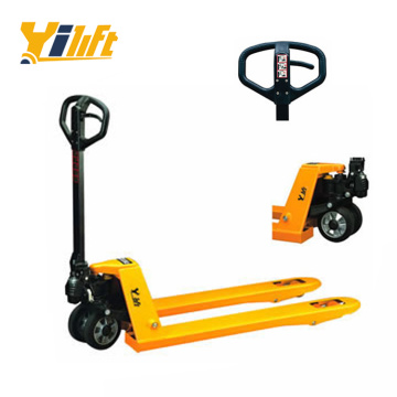 Ergonomic handle type Hand Pallet Truck made in Cambodia and No Anti-dumping tax